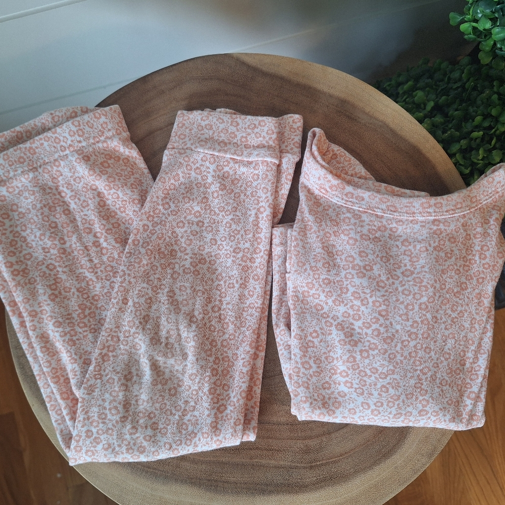 Floral and Patterned Kids Pajamas Set Of 3 - Picture 3 of 10